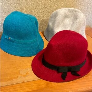 Red and Blue Accessories Hat Collection